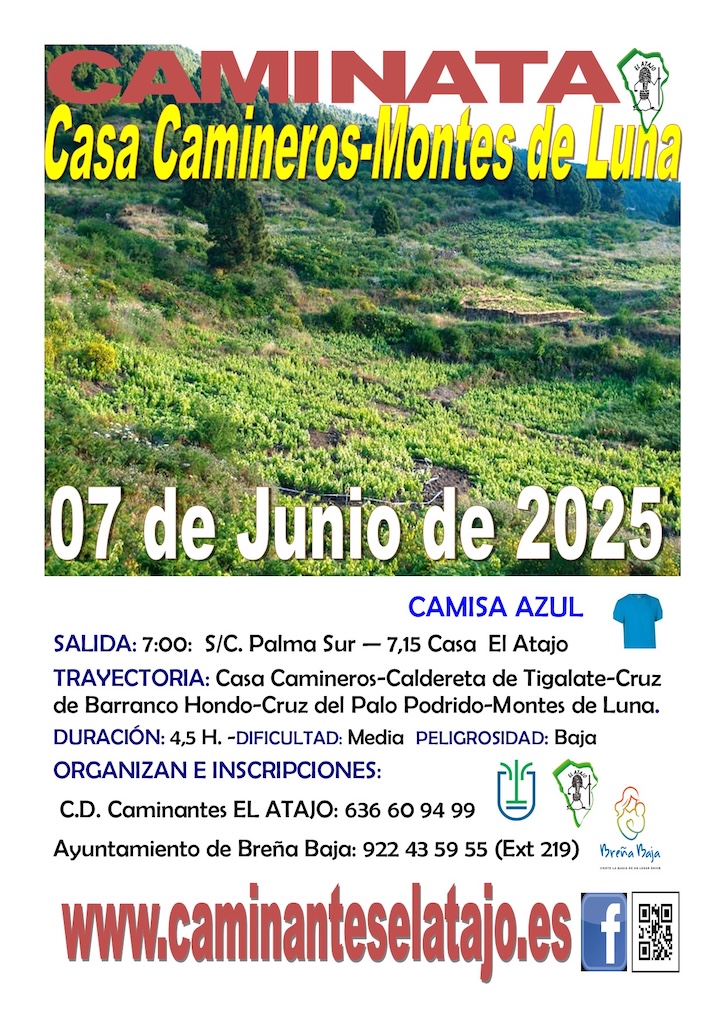 Cartel Casa Camineros-Montes de Luna 25