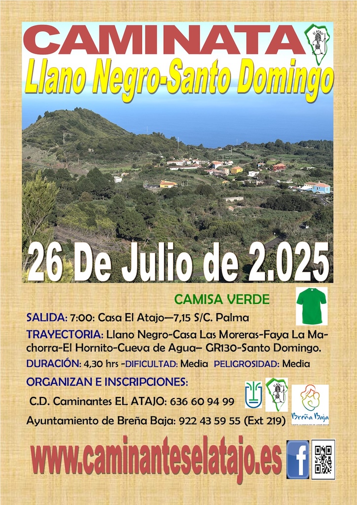 Cartel Llano Negro-Santo Domingo 25