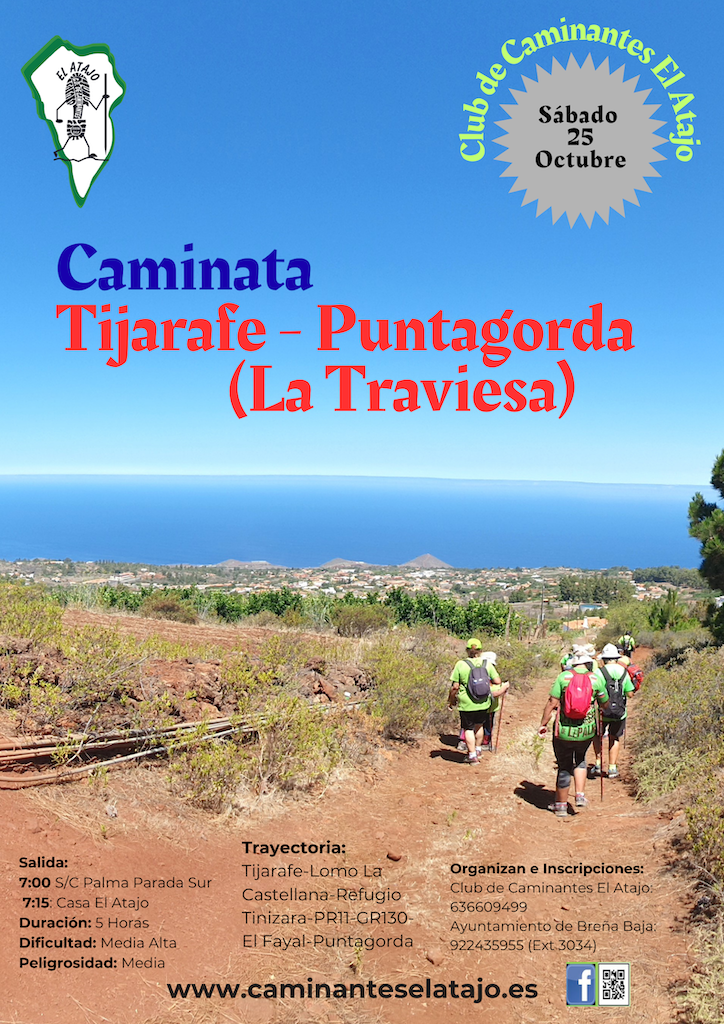 Cartel Tijarafe-Puntagorda (La Traviesa)